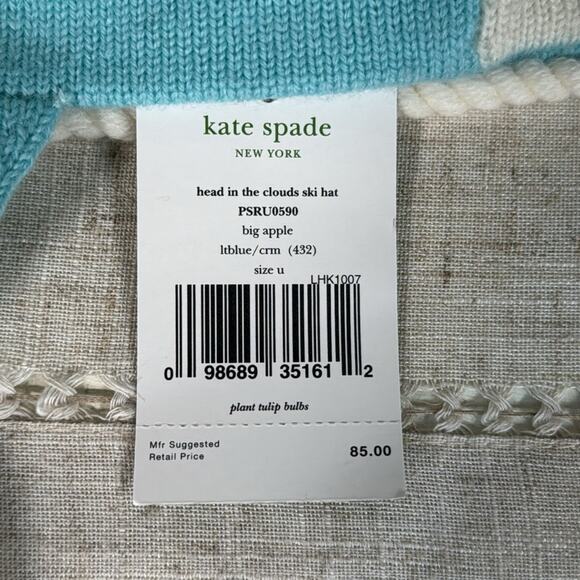 NWT Kate Spade Head in the Clouds Ski Hat main image 4